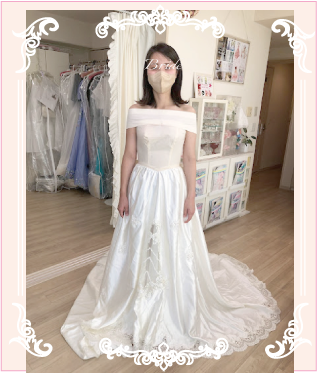 ウェディングドレスのリメイク＆お直し、東京、